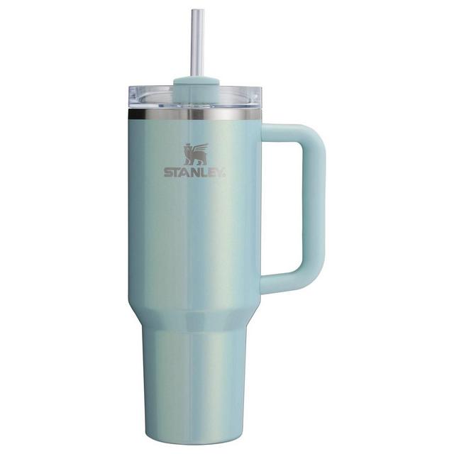 Stanley 40 oz Stainless Steel H2.0 Flowstate Quencher Tumbler Blueberry Milk