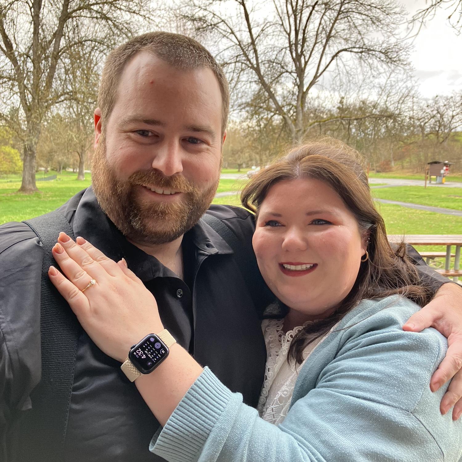 She said yes!