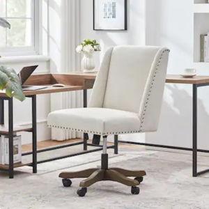Huimo Home Office Desk Chair with Wheels, 360° Swivel