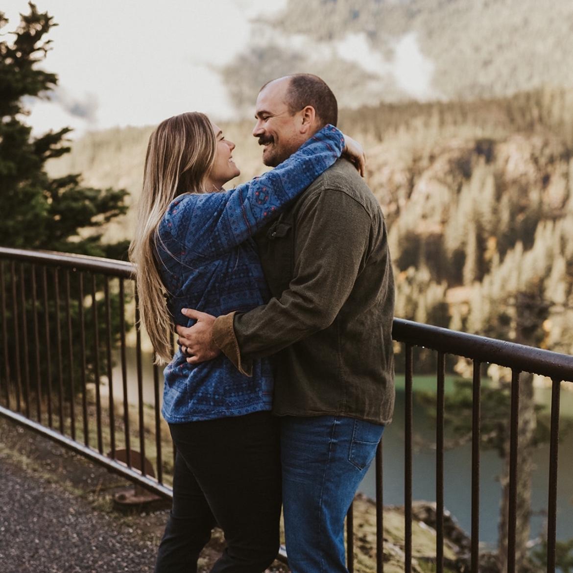 Lake Diablo Engagement shoot