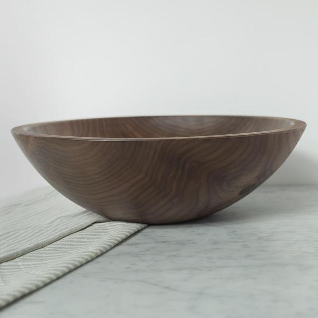 Classic Round Black Walnut Bowls
