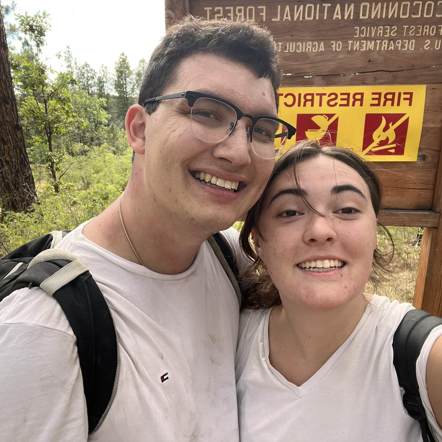 Hiking in West Clear Creek Wilderness