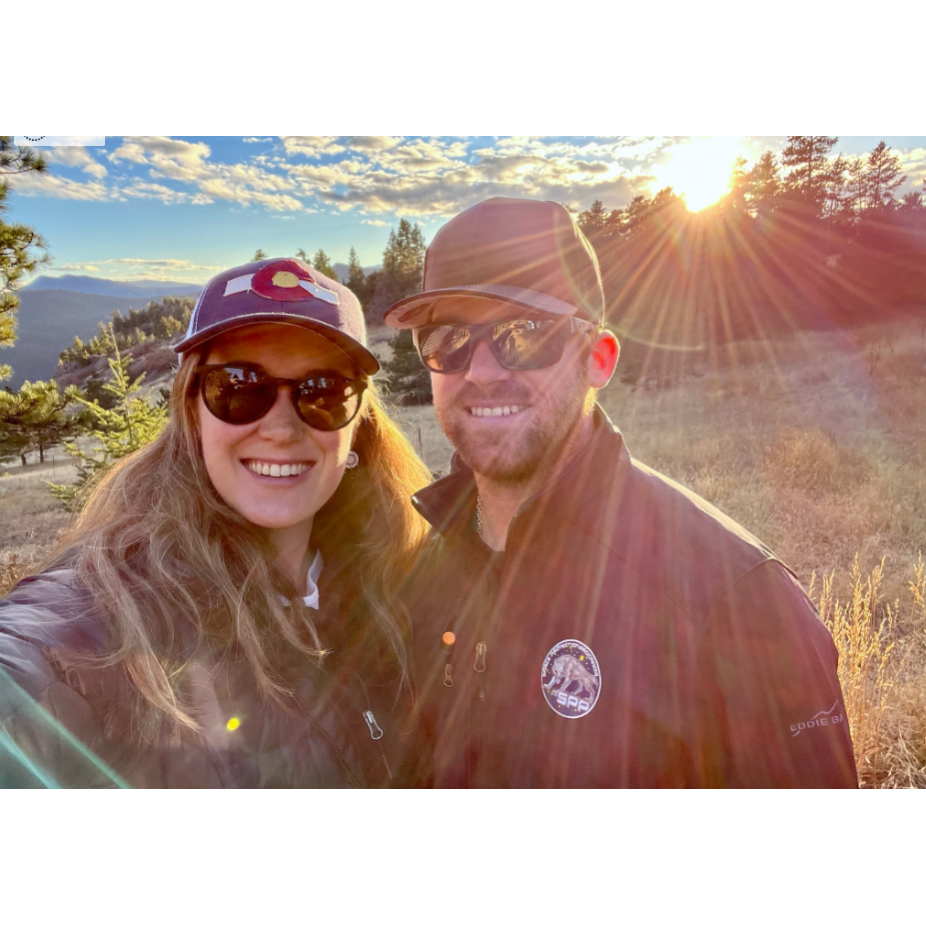 Mount Falcon - one of the first hikes after Coty moved to CO (and the place Kevin proposed!)