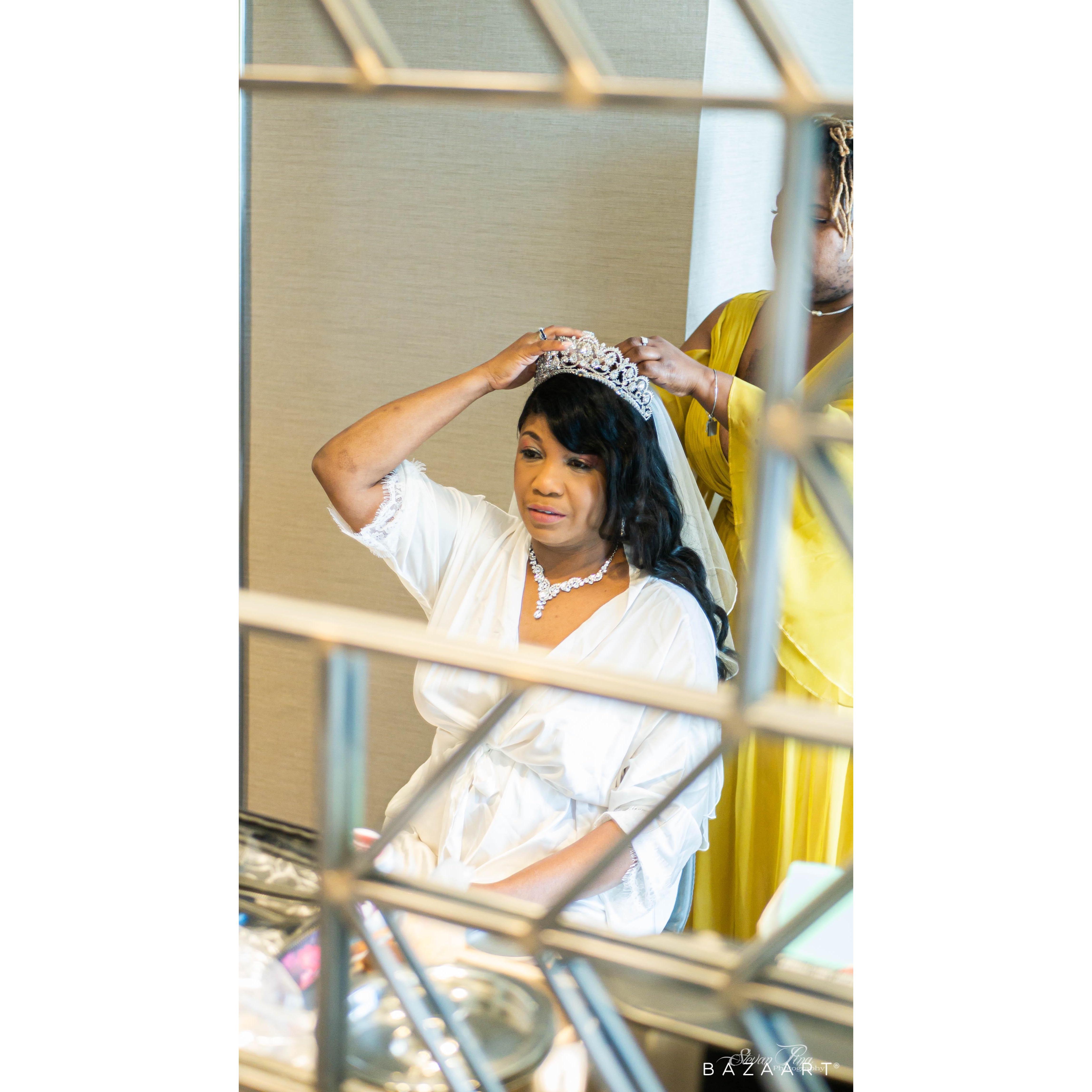 A queen deserves her crown!