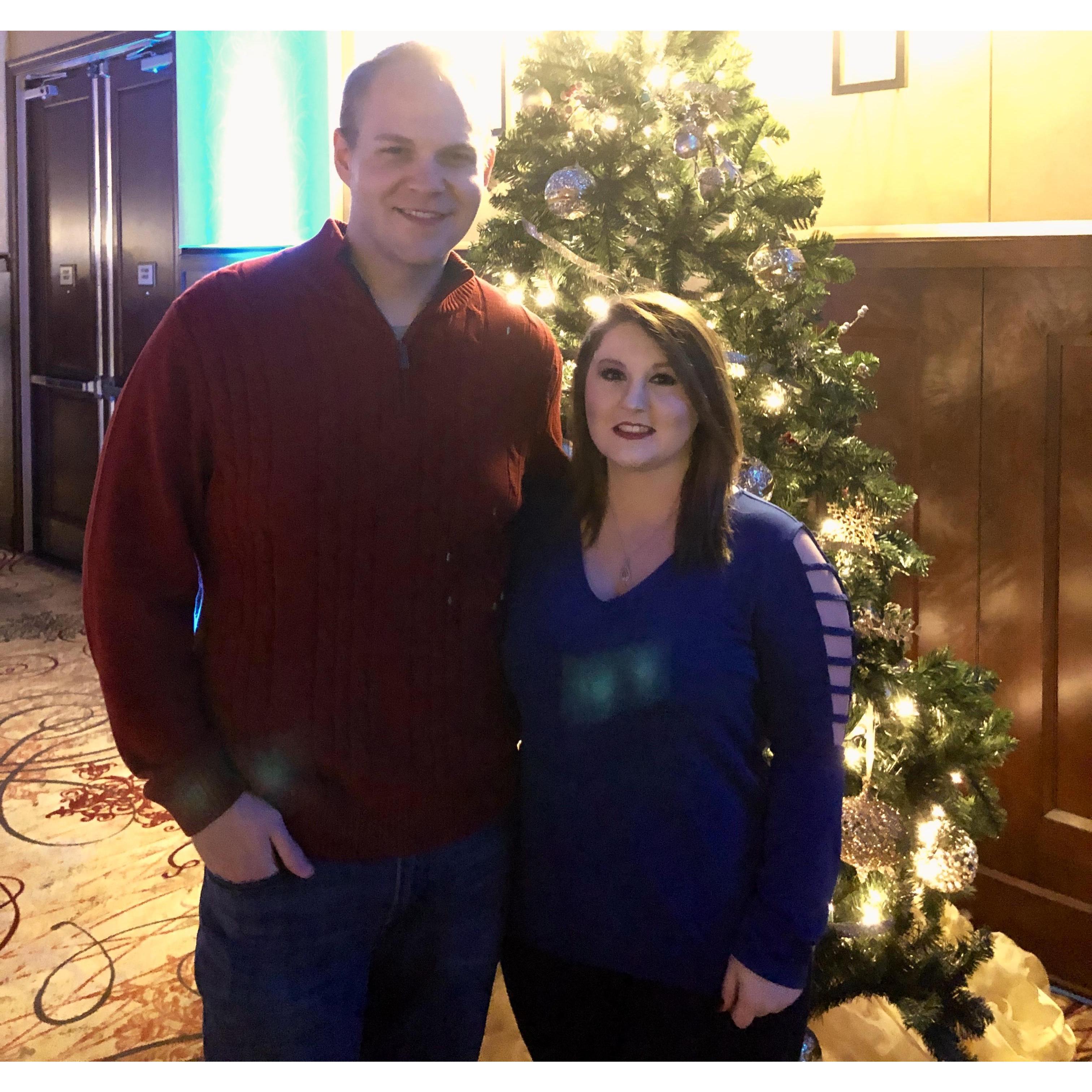 Our second Christmas party together!