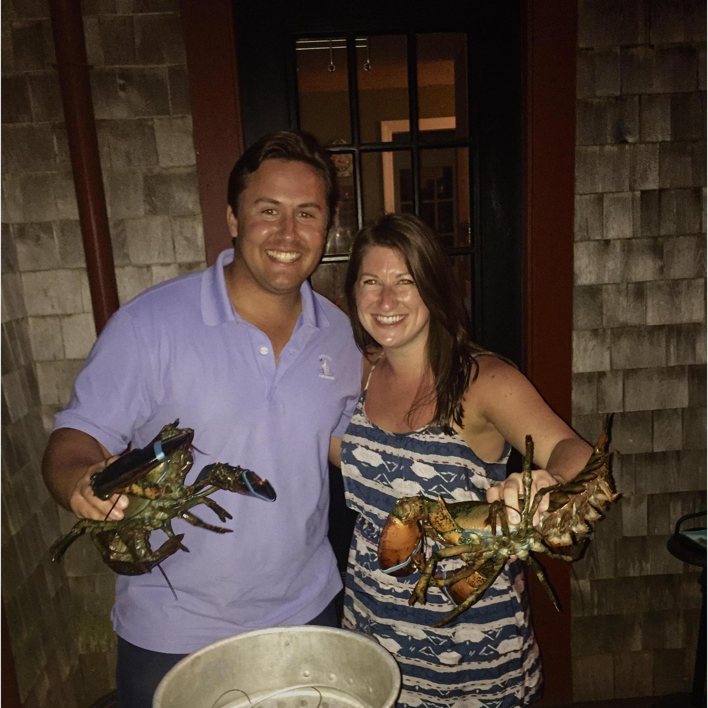 Chuck taught Maddie the real way to cook a lobster
