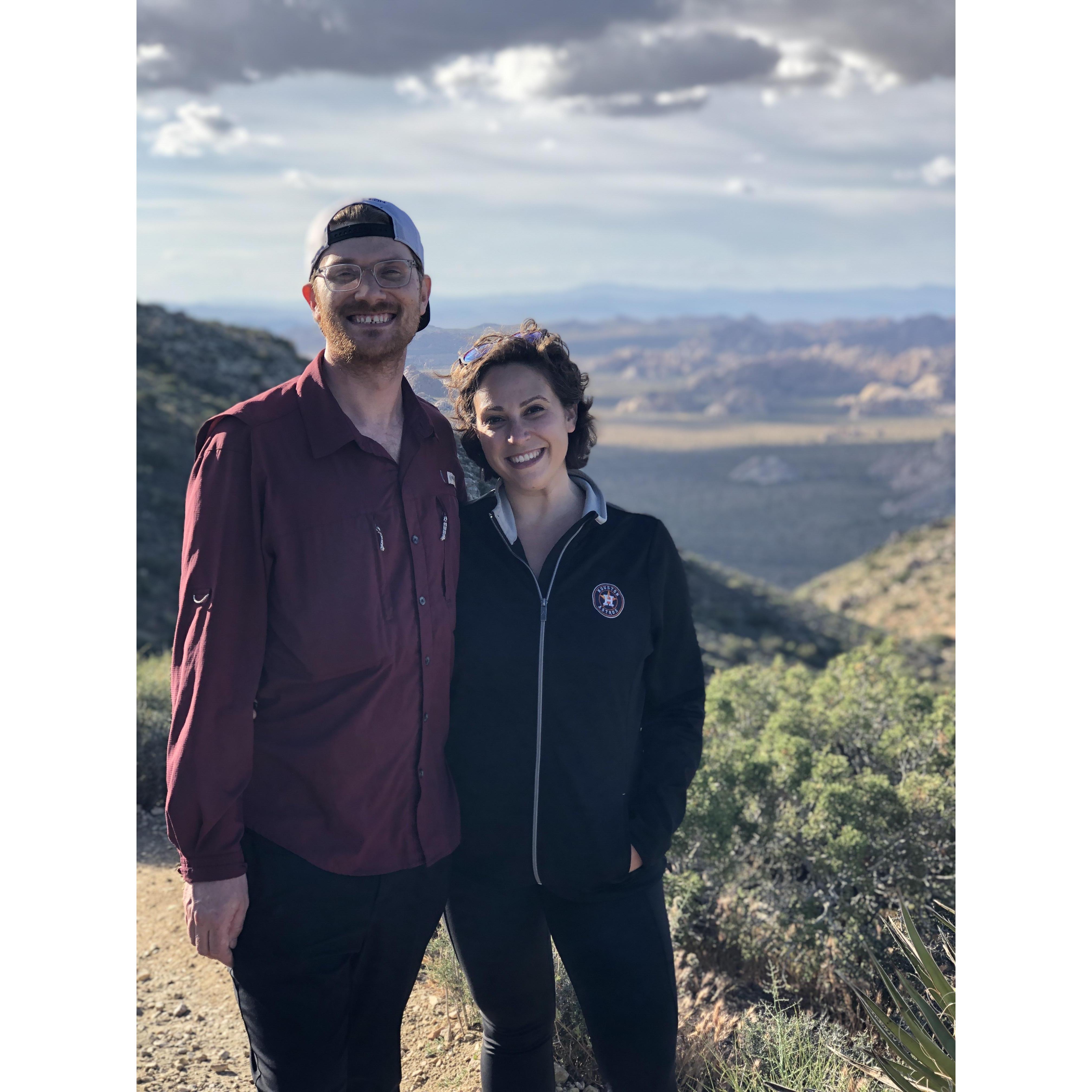 Hiking in Joshua Tree, CA!