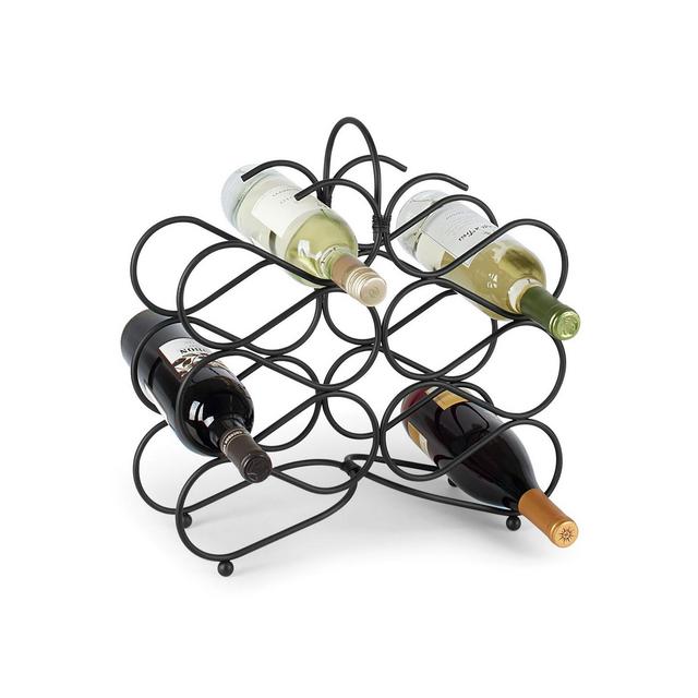 Spectrum Scroll 12-Bottle Wine Rack