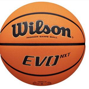 WILSON NCAA Evo NXT Official Indoor Game Basketballs - Sizes 6 and 7