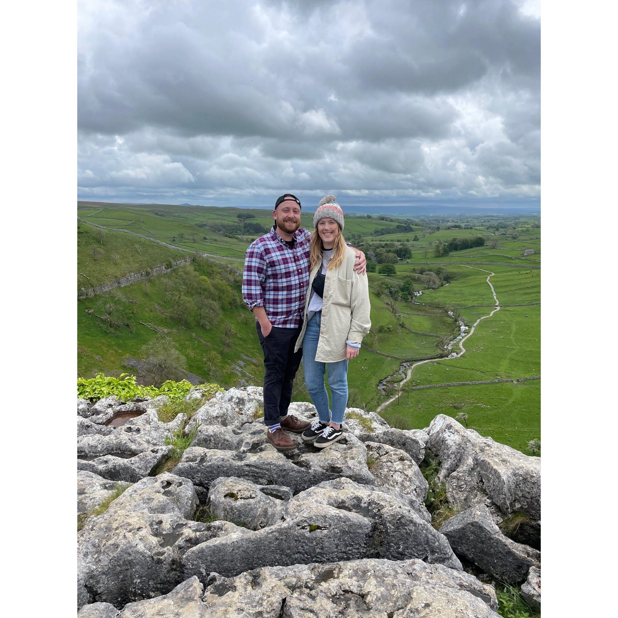 In the beautiful Yorkshire Dales National Park outside of Skipton, UK.