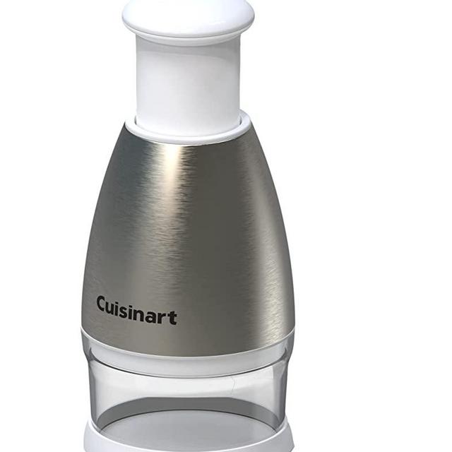 Cuisinart CTG-00-SCHPW Stainless Steel Chopper, 8.2" x 3.9" x 3.9", White