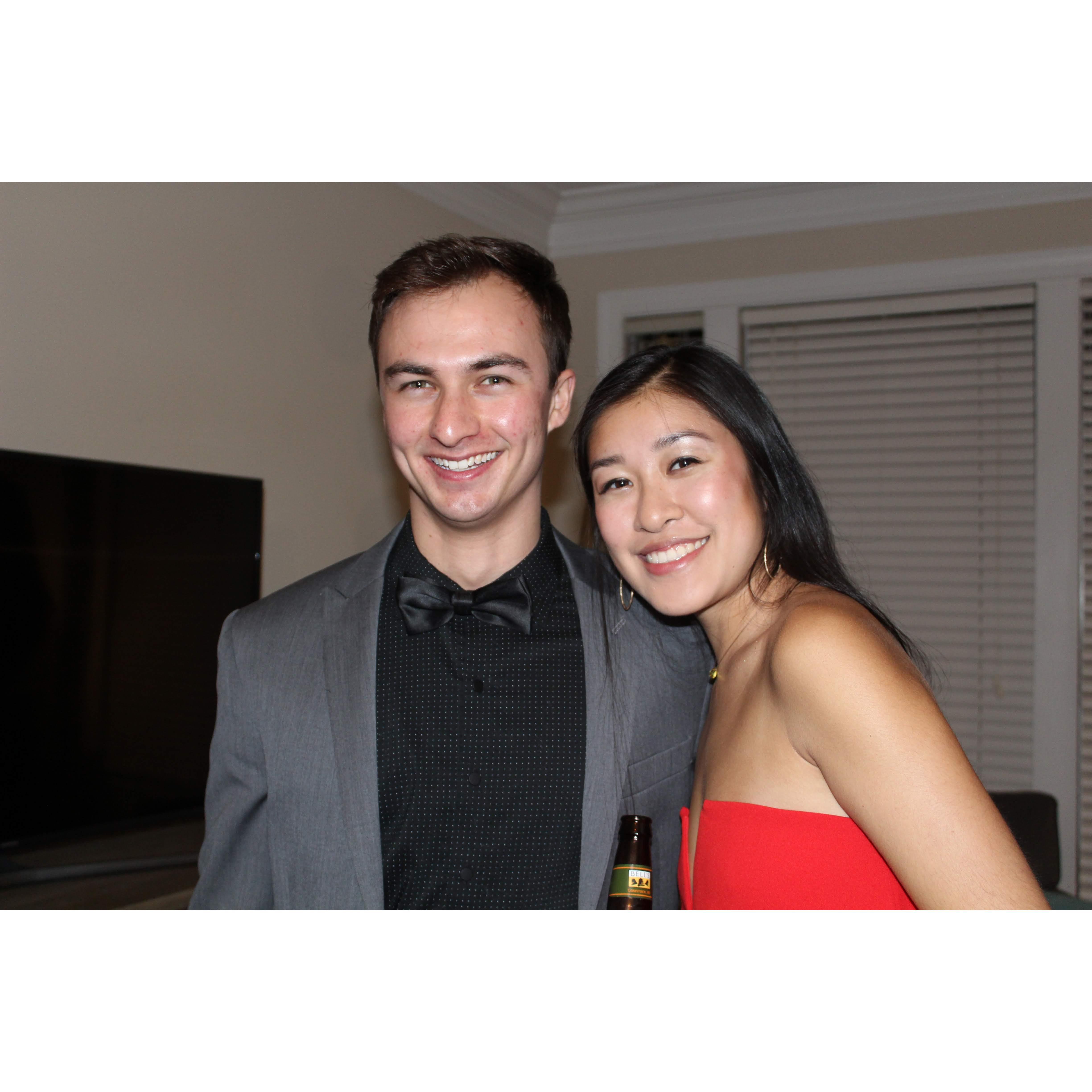 The very first picture we took together.