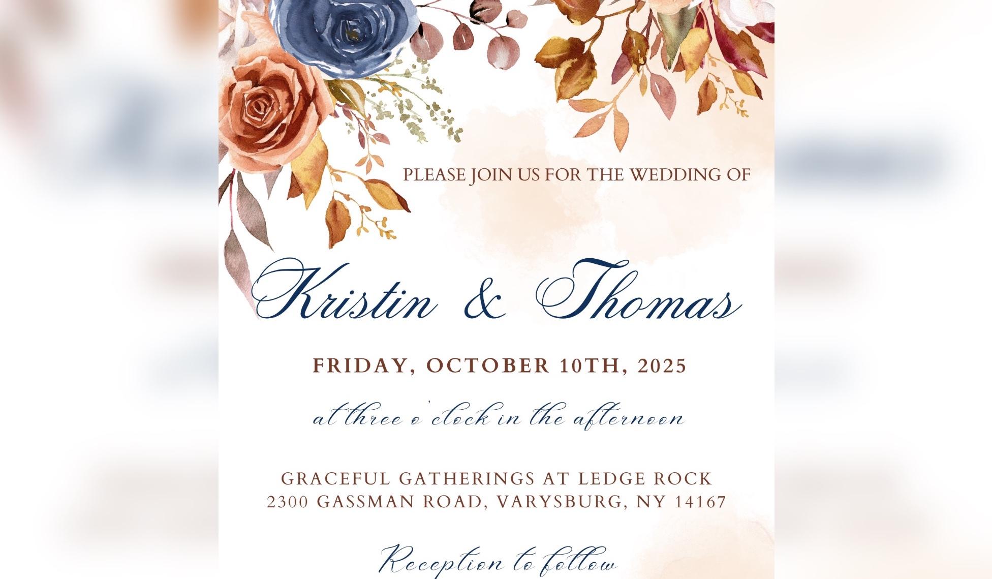 The Wedding Website of Kristin Stroh and Thomas Clouse