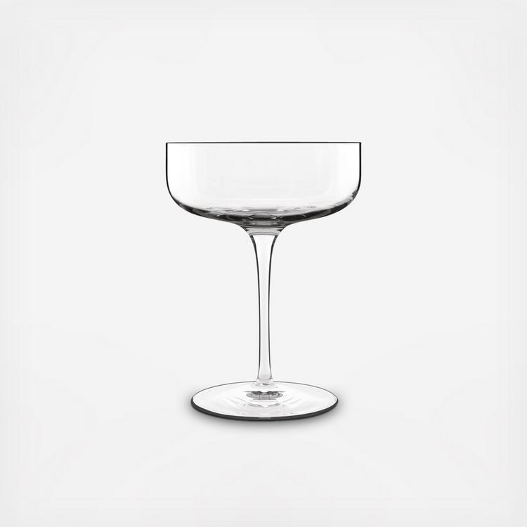 Luigi Bormioli, Crescendo Martini Glass, Set of 4 - Zola