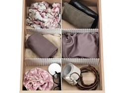 HÖFTA Divider for drawer, white