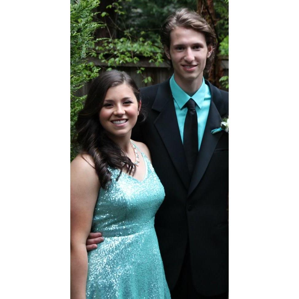 prom 2014 - Erica's senior year