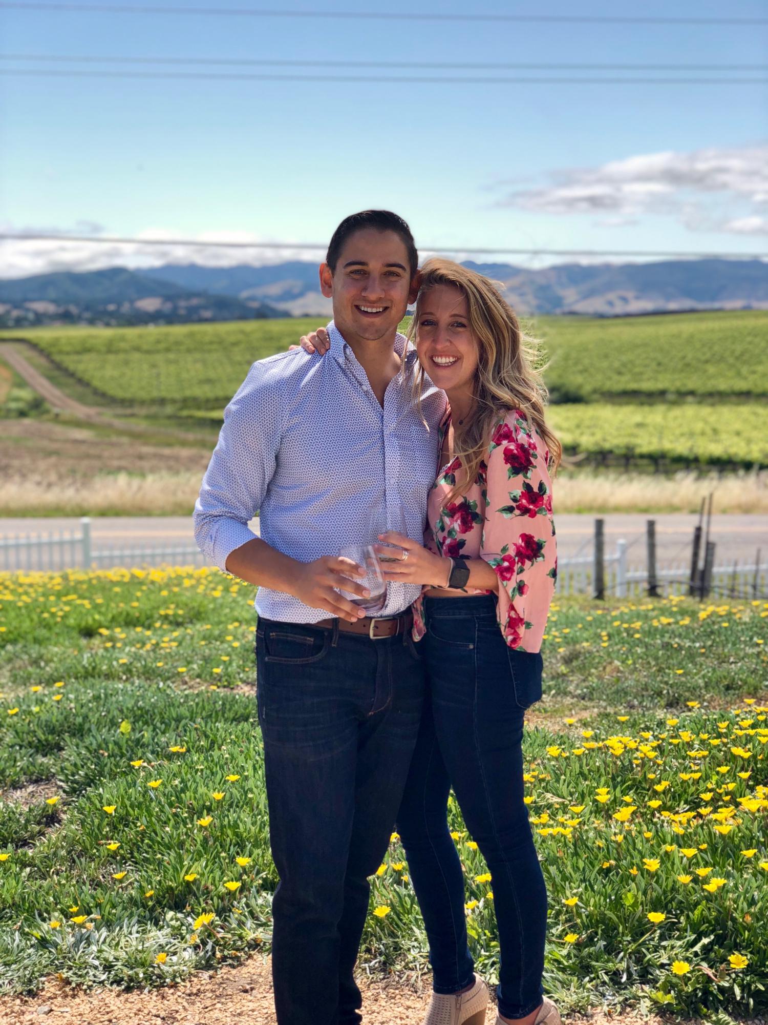 One of our favorite occupations, wine tasting!