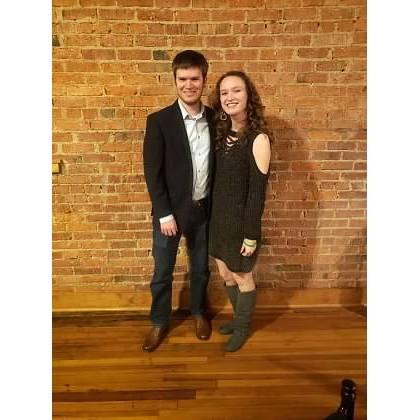 Our first wedding as a couple for Austin's birthday weekend