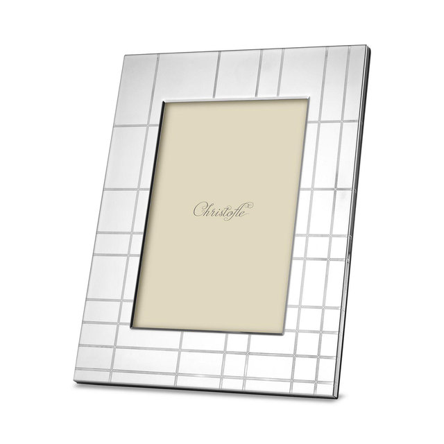 Christofle Graphik Stainless Steel Frame, 4" x 6"