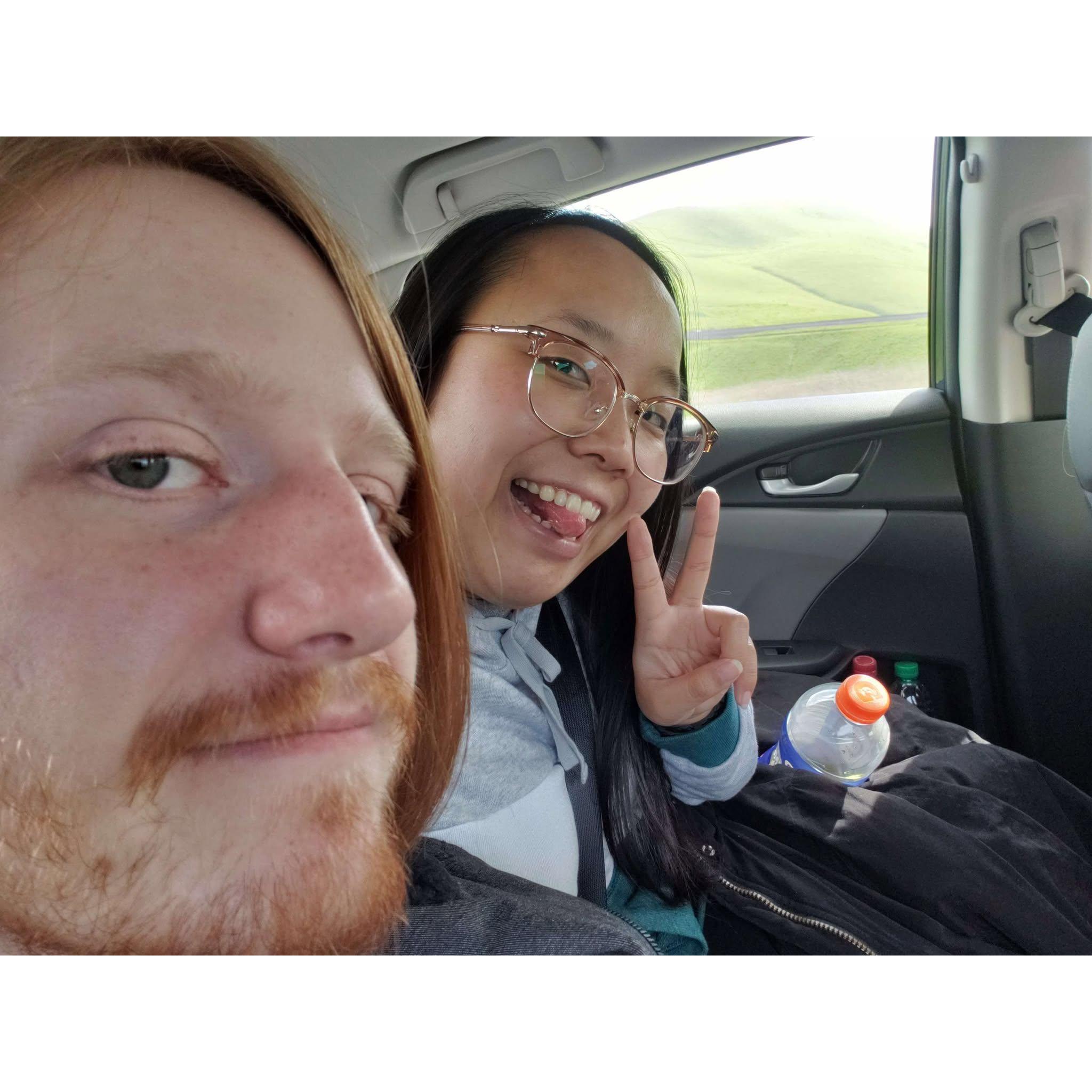 California road trip; 2019.