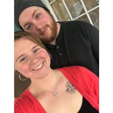 Easter 2019 - Dressed up and enjoying time with family, we stopped to take a quick selfie at Sam's house
