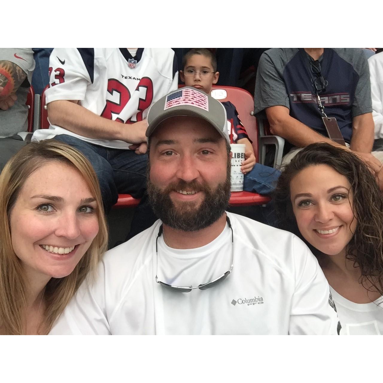 Texans Game! Triple Trouble!