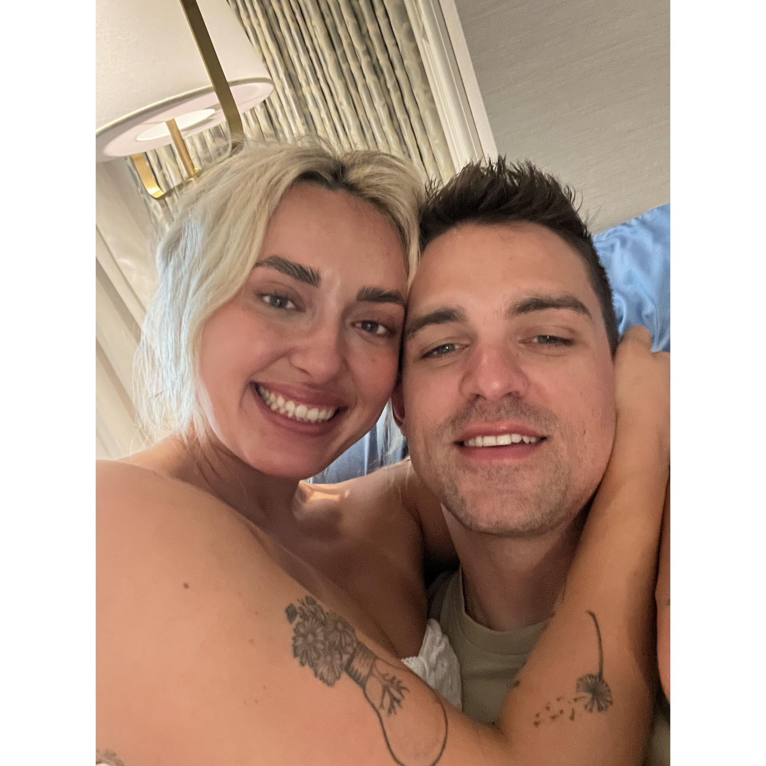 Some of you may not know that we met at a music festival in CA. We then began our journey of long distance 2000+ miles away. This was one week of dating.