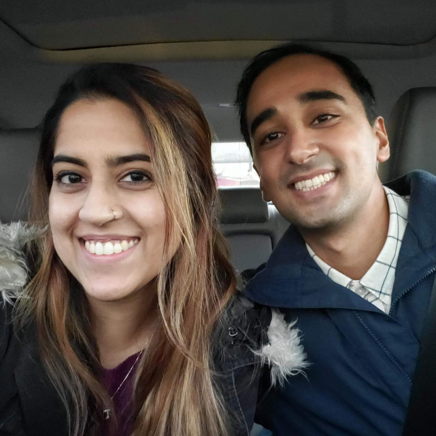 One of our first dates.