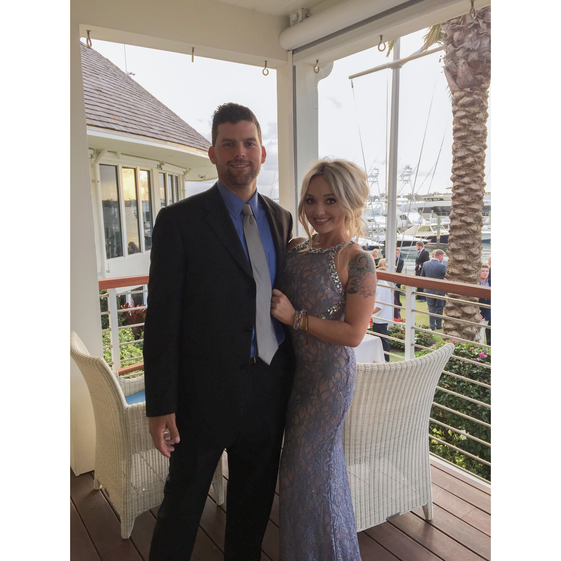 Enjoying a lovely wedding for Cara & Todd!