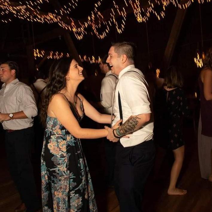 Always the first ones on the dance floor and the last one's off. Josh's wedding, 2018