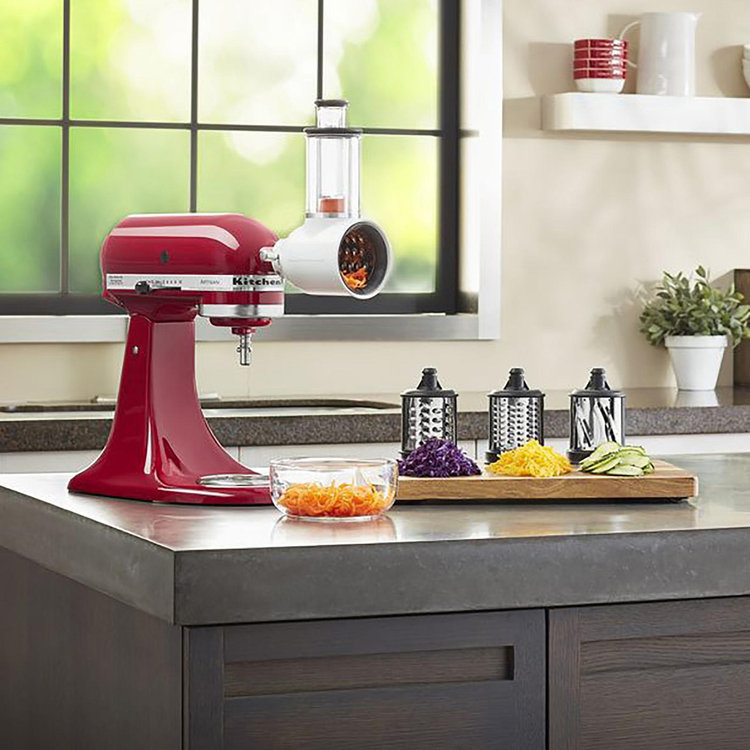 KitchenAid, Fresh Prep Slicer & Shredder Stand Mixer Attachment | Zola