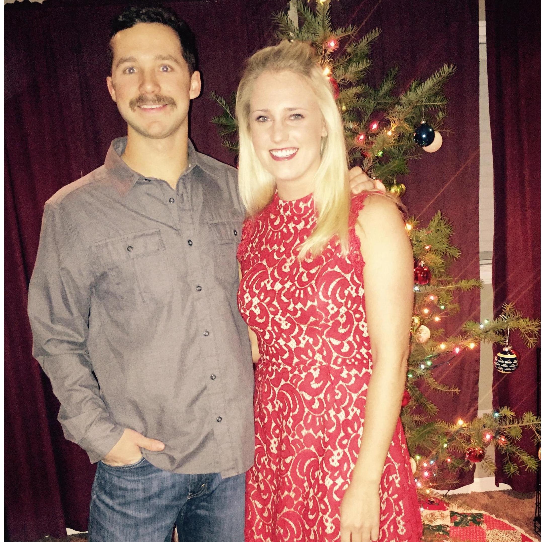 MFD Christmas Party. We first said 'I love you' the night this picture was taken!