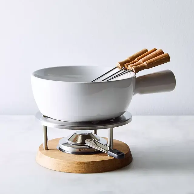 Boska Ceramic Fondue Pot Set