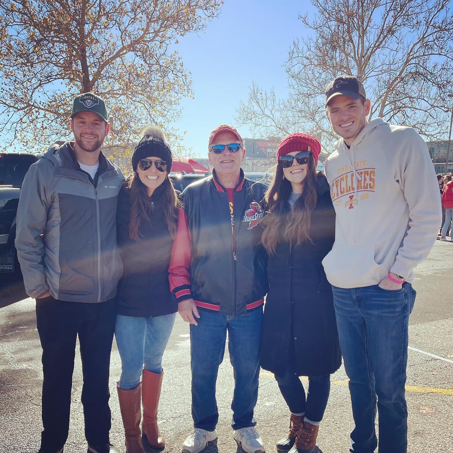 11/5/22 - Annual Cyclone football game with the Nurre family.