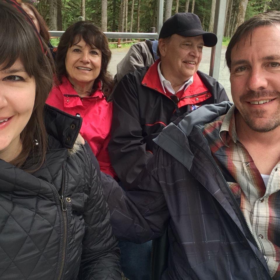 DOG SLEDDING-Alaska cruise with the family!  