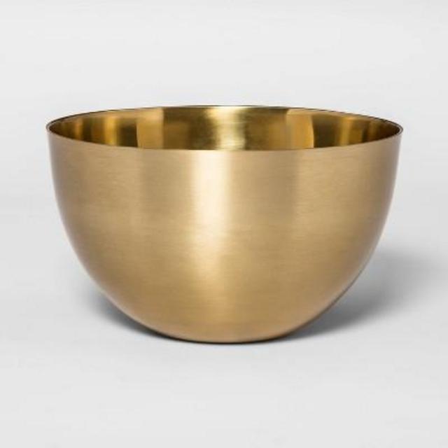 128oz Aluminum Serving Bowl Gold - Project 62™