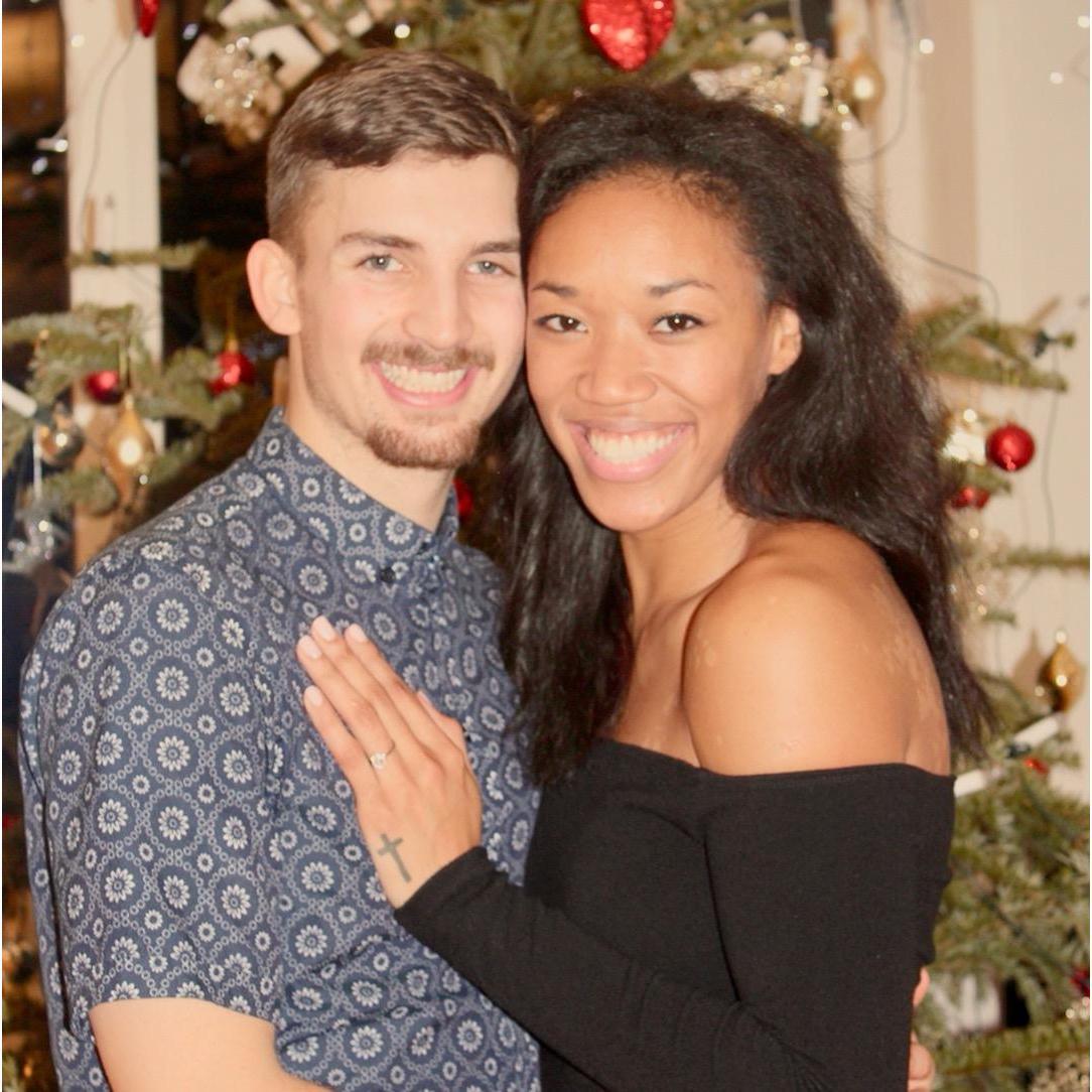Glowing after the engagement! 12/22/2017