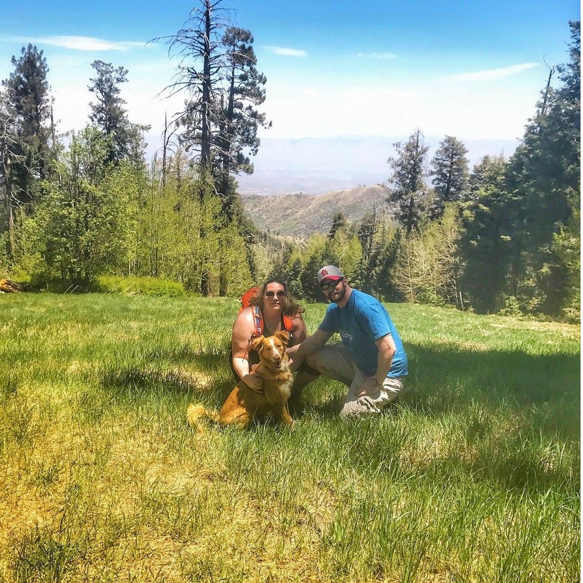 Hiking adventure on Mount Lemmon in Tucson, AZ. May 2017.