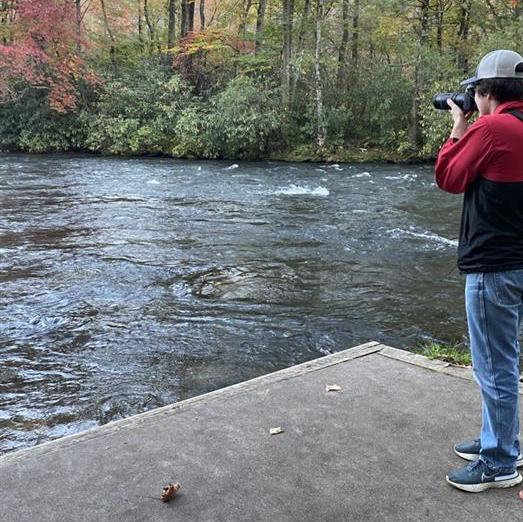 She liked to photograph the photographer