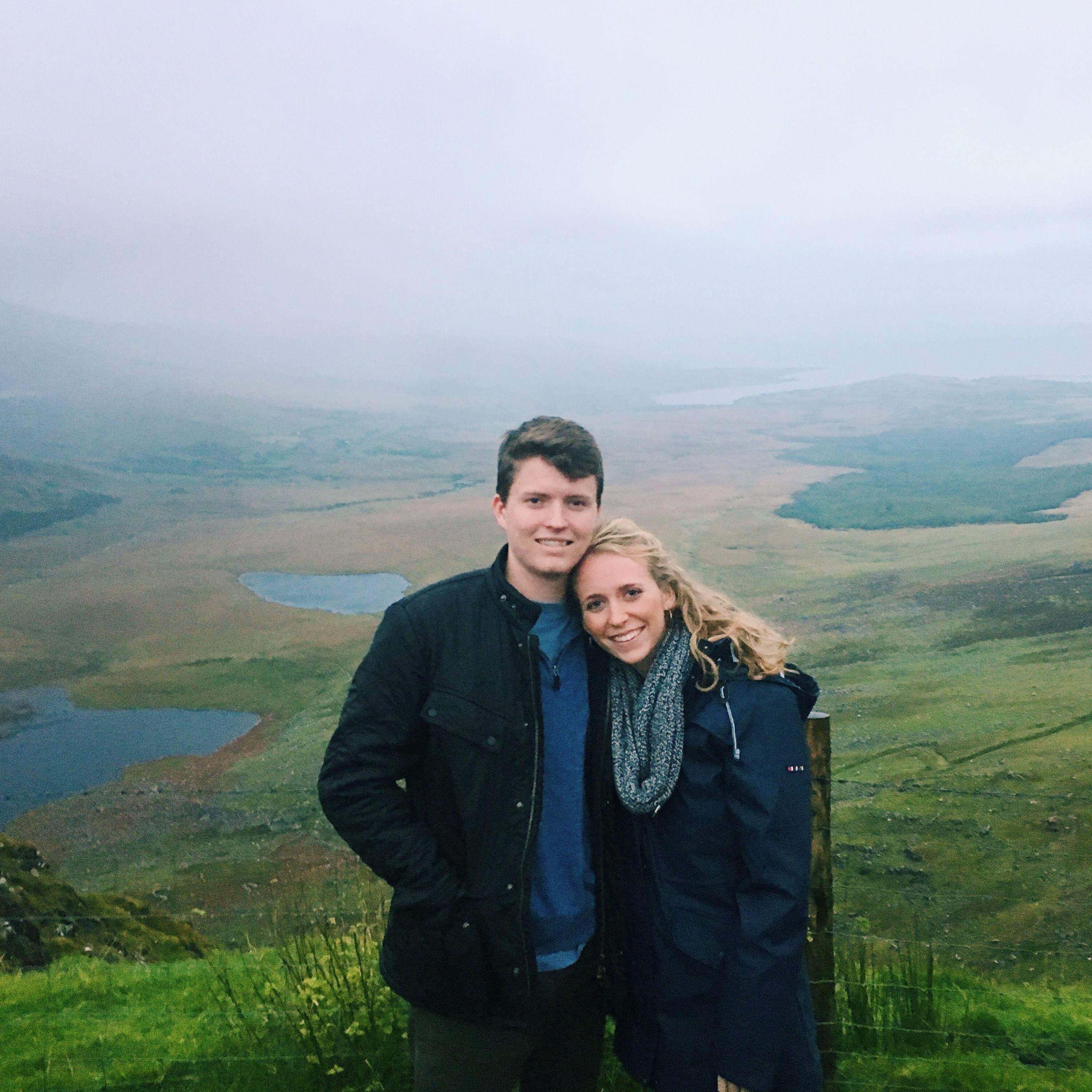"enjoying" Hanna's time abroad in Ireland in 2016