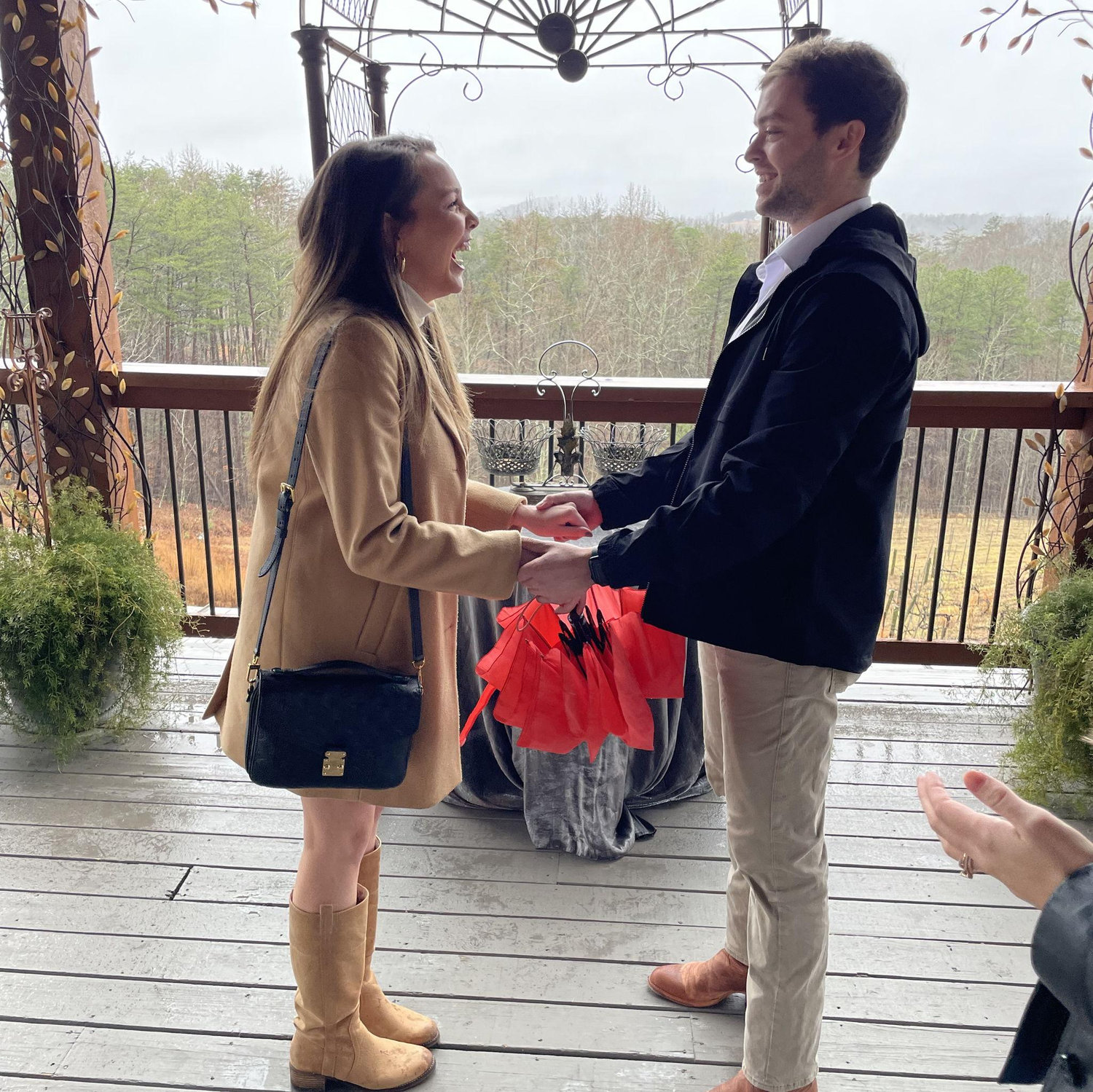 First month of dating, think we knew?