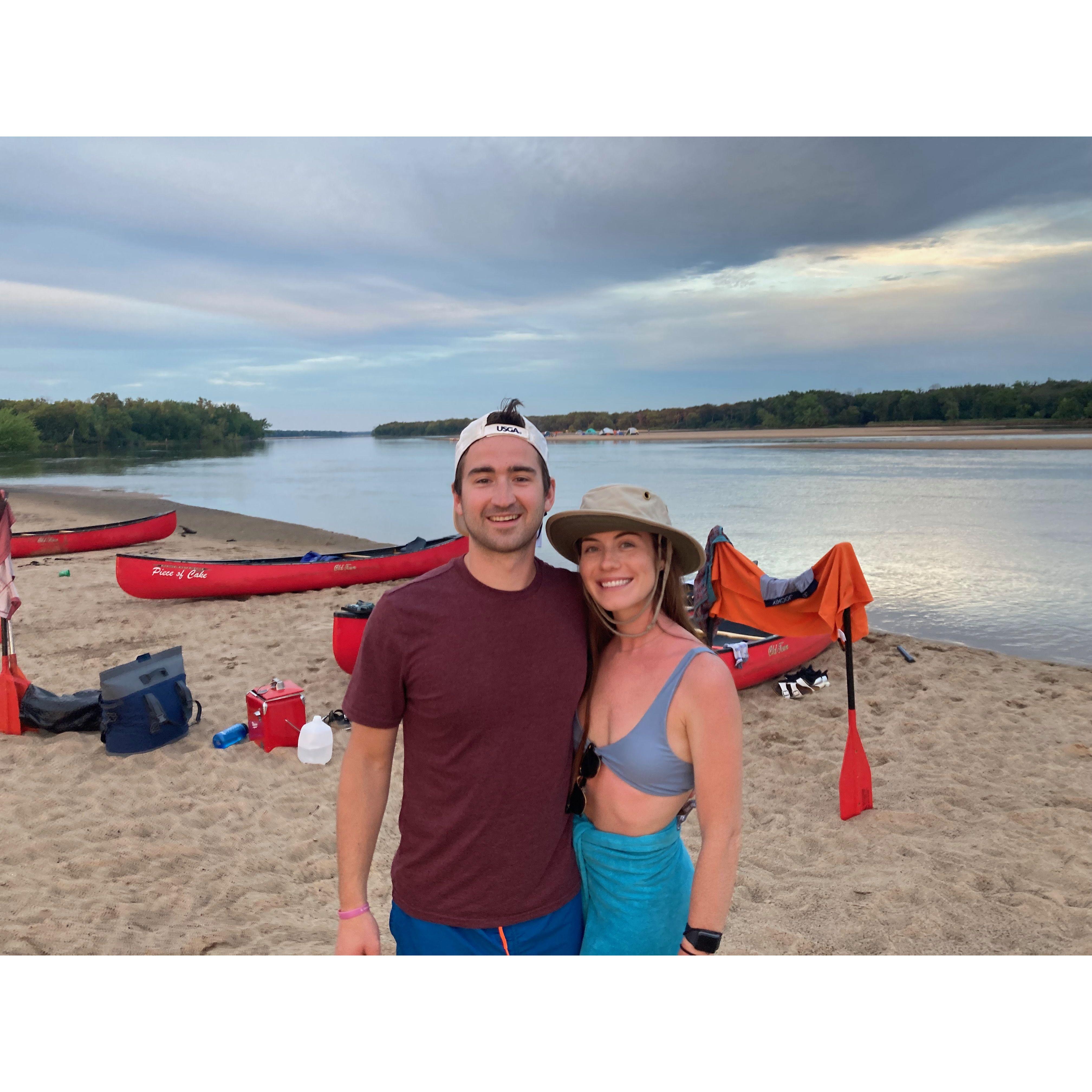 WI River Canoe Camping, 2022