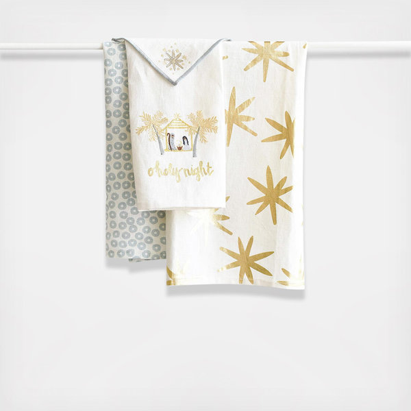 Coton Colors by Laura Johnson Nativity Hand Towel - Thumbnail 2