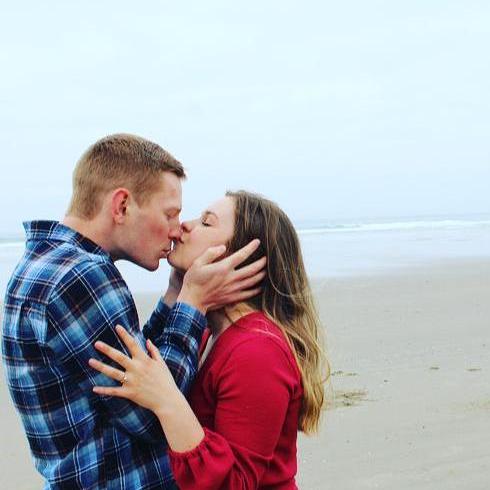 Ryan and Anna waited to kiss until their engagement.