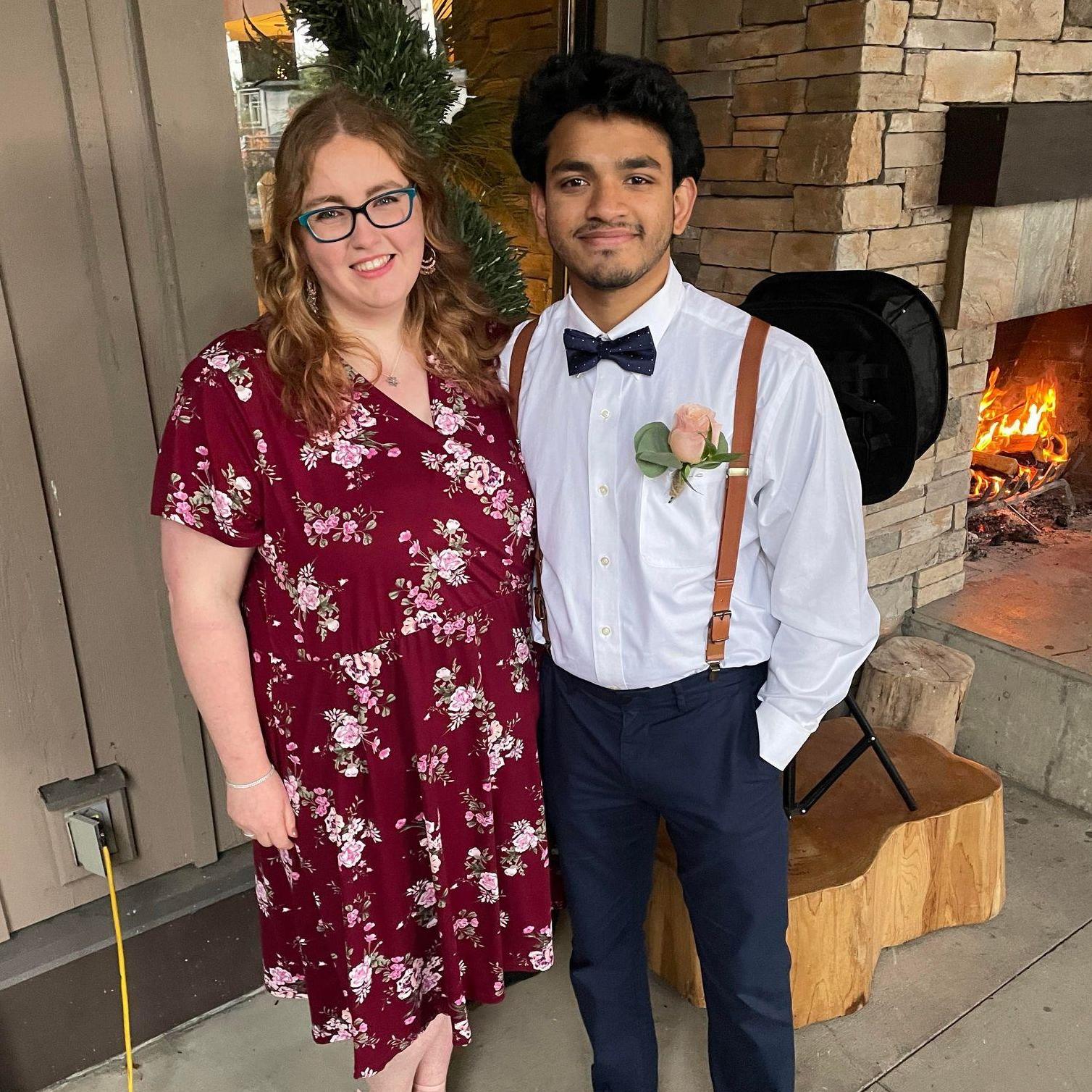 Went to our friends wedding