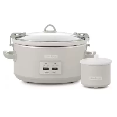 Crockpot™ Design Series Cook & Carry 7 qt. Slow Cooker in Mushroom