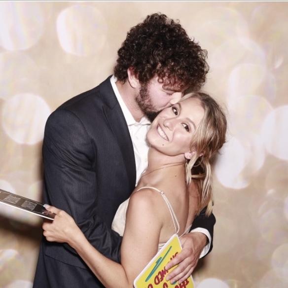 The first wedding we ever went to together!