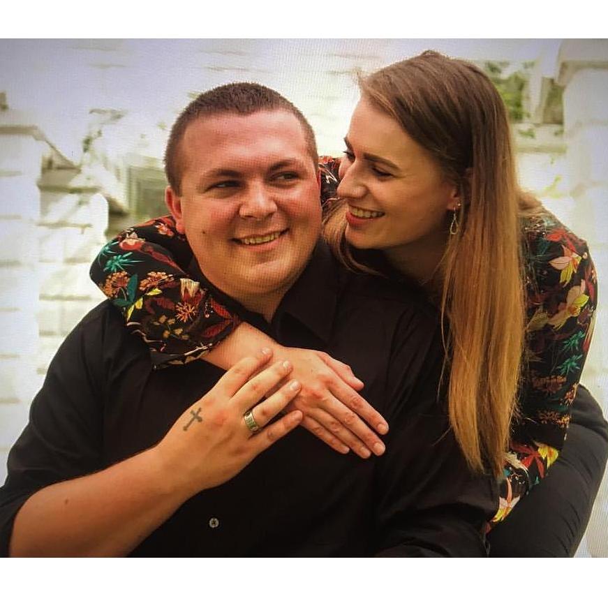 Our second-year anniversary pictures.
