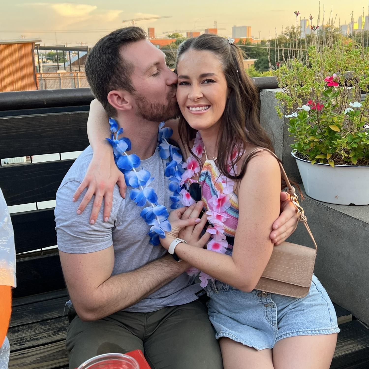 Our first photo together!