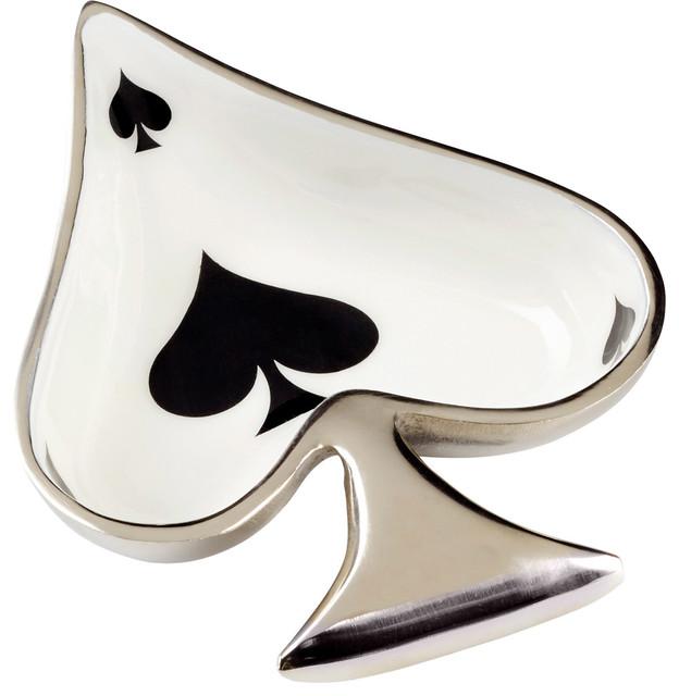 Spade Tray in Nickel